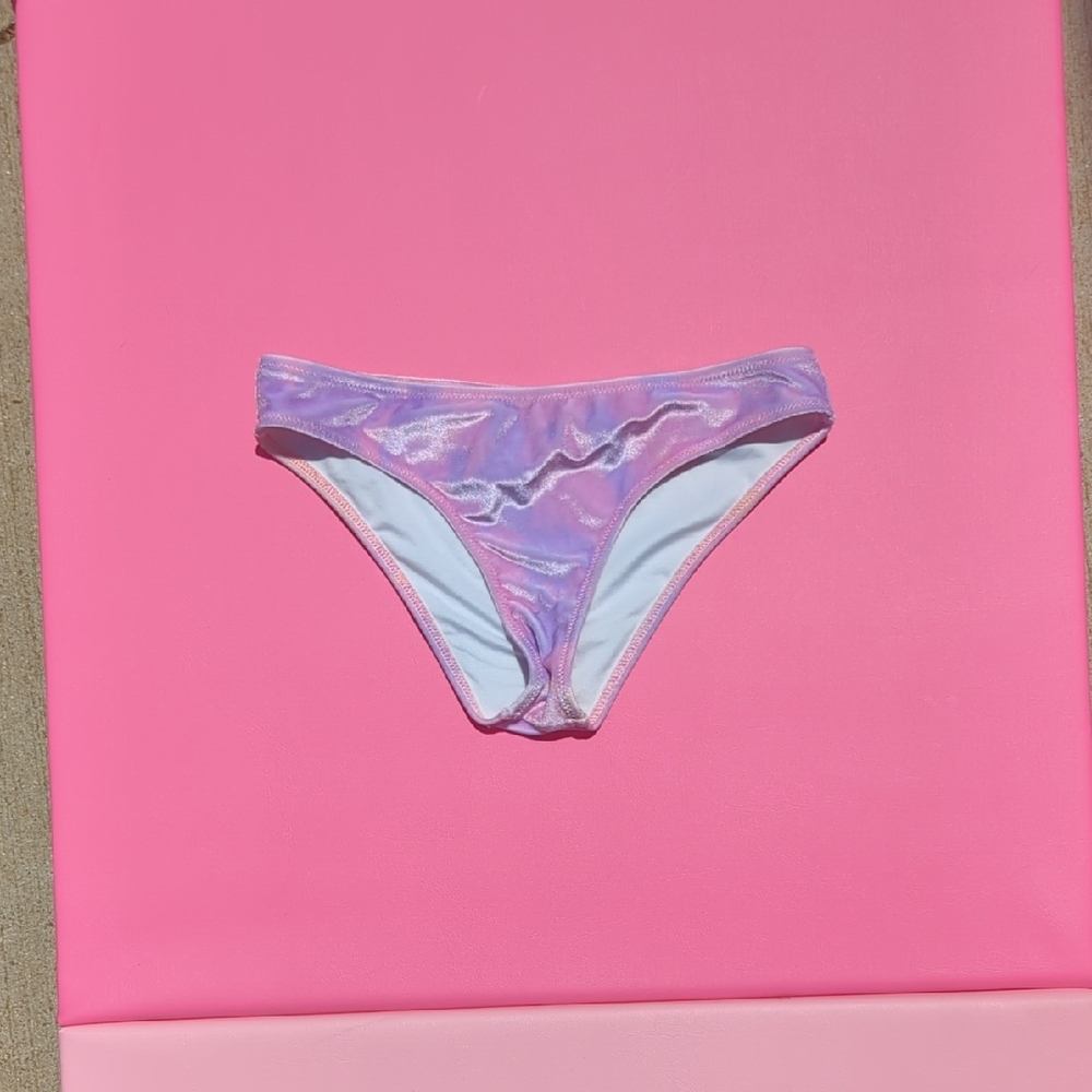 Victoria's Secret Shimmering Purple Bikini Bottom